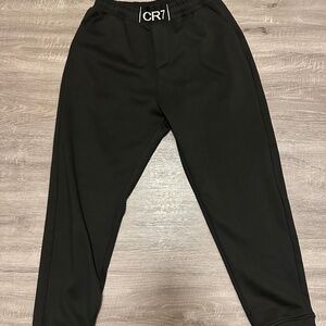 Warm male winter sweat pants